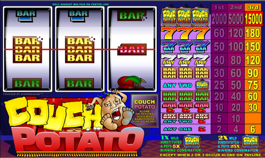 Player Wins Big On Couch Potato Slot At Jackpot City Casino